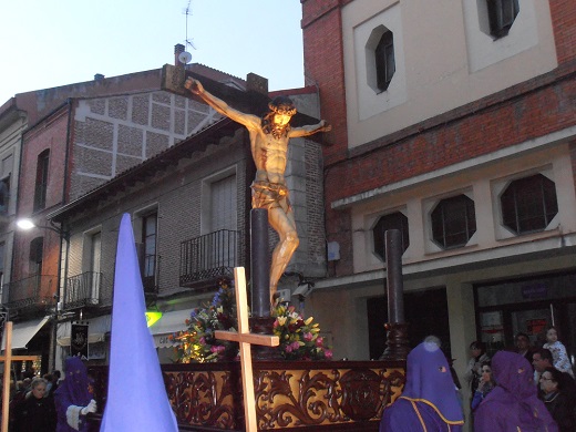 CRISTO DE LA PAZ - Imagen realizada por el escultor Juan Picardo el 25 de octubre de 1554. Cristo del Viacrucis 